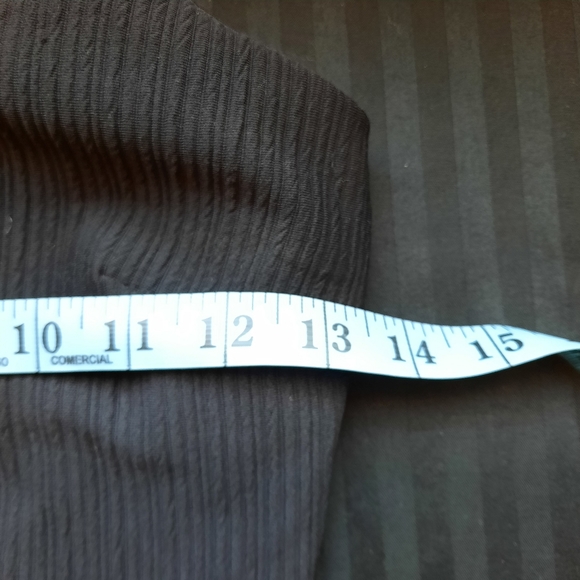 Glare zippered black black strapless dress size S - Picture 7 of 8